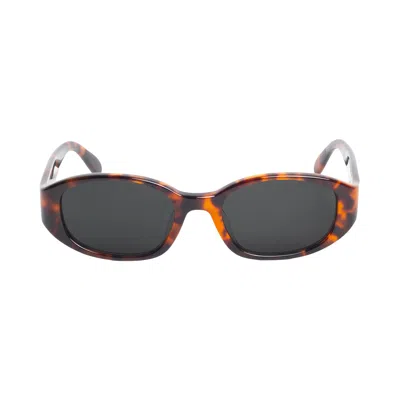 Pre-owned Stussy Roman Sunglasses 'brown Tortoise/black Lens' | Men's Size Onesize