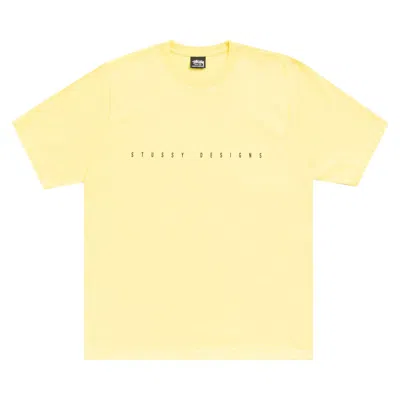 Pre-owned Stussy S Box Tee 'lemon' | Yellow | Men's Size L