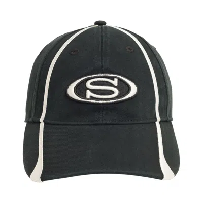 Pre-owned Stussy S Oval Cap 'black' | Men's Size Onesize