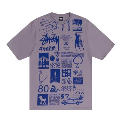 Pre-owned Stussy Sara Tee 'mauve' In Purple