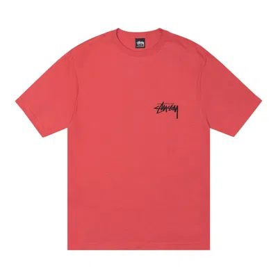 Pre-owned Stussy Scorpion Tee 'pepper' In Red