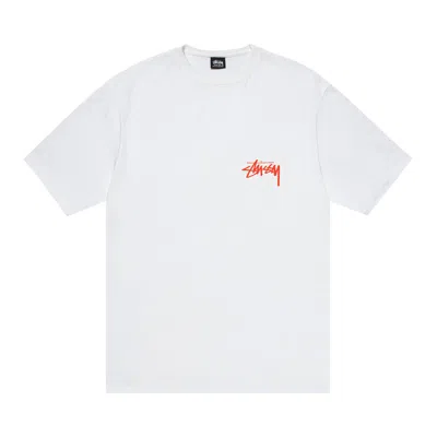 Pre-owned Stussy Scorpion Tee 'white'