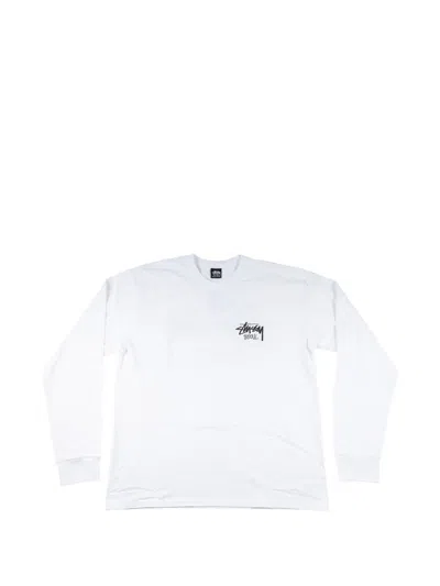 Stussy Seoul Long-sleeve T-shirt In White