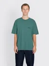 Stussy Serpent Pig. Dyed Tee In Green