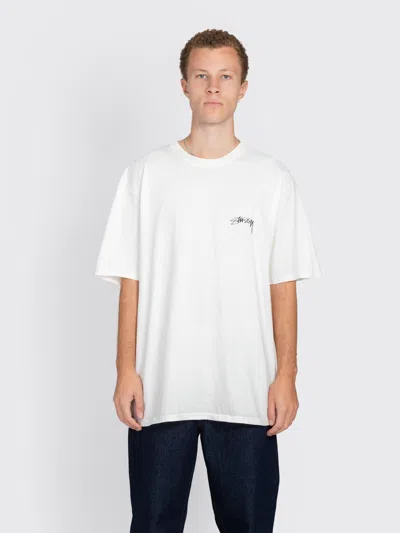 Stussy Serpent Pig. Dyed Tee In Neutral