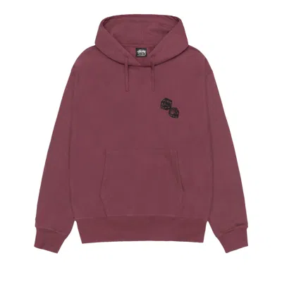 Pre-owned Stussy Shakers Hoodie 'oxblood' | Red | Men's Size M