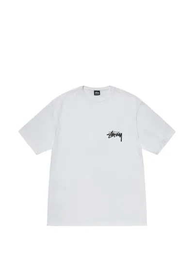Stussy Shattered 8 Ball T-shirt In 화이트