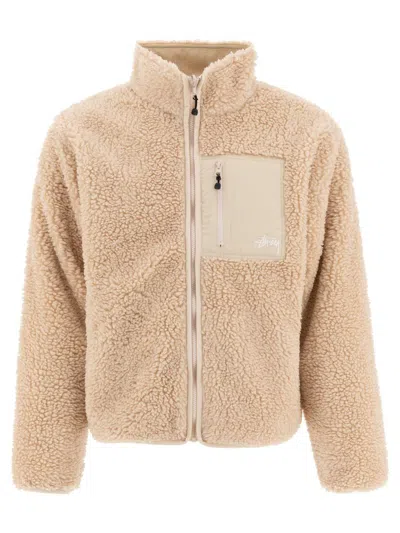STUSSY STÜSSY "SHERPA" REVERSIBLE JACKET