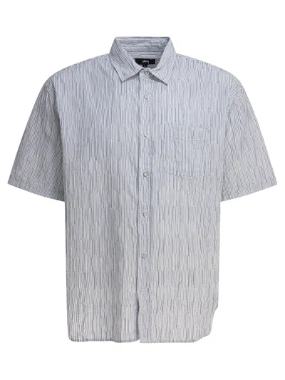 STUSSY SHIRTS BLUE