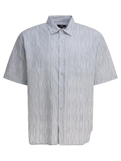 Stussy Short-sleeved Shirt In Gray