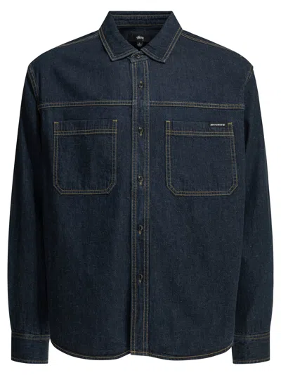 Stussy Stüssy Shirts In Blue
