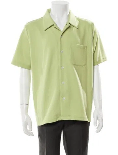 Pre-owned Stussy Short Sleeve Shirt In Green