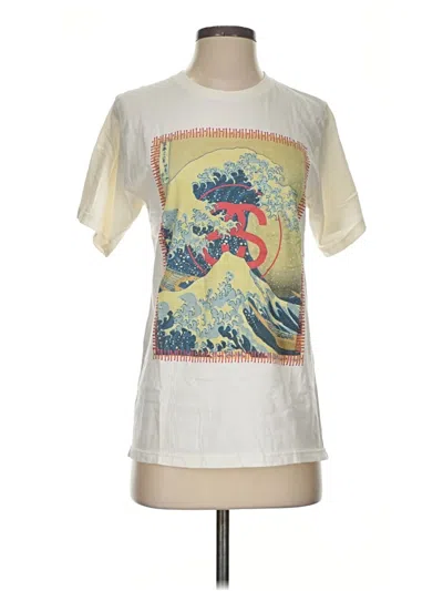 Pre-owned Stussy Short Sleeve T-shirt In Ivory