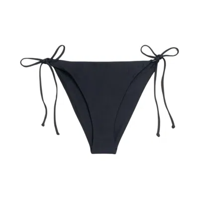 Pre-owned Stussy Side Tie Bikini Bottom 'black' | Women's Size S