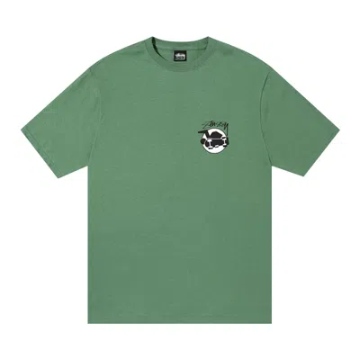 Pre-owned Stussy Skateman Tee 'green'