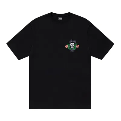 Pre-owned Stussy Skull Crest Tee 'black'
