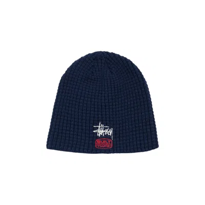 Pre-owned Stussy Skullcap Built Tough 'navy' | Blue | Men's Size Onesize