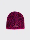 Stussy Skullcap Leopard Pattern In Red