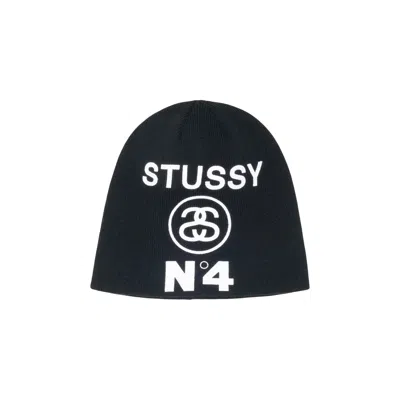Pre-owned Stussy Skullcap Number 4 'black' | Men's Size Onesize