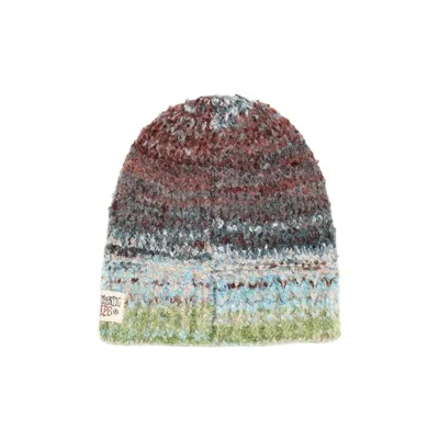 Pre-owned Stussy Skullcap Textured Multi Yarn 'blue/multicolor' | Men's Size Onesize