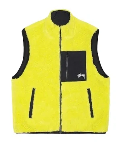 STUSSY REVERSIBLE SHERPA GILET