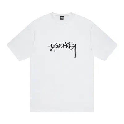 Pre-owned Stussy Sliced Tee 'white' | Men's Size L