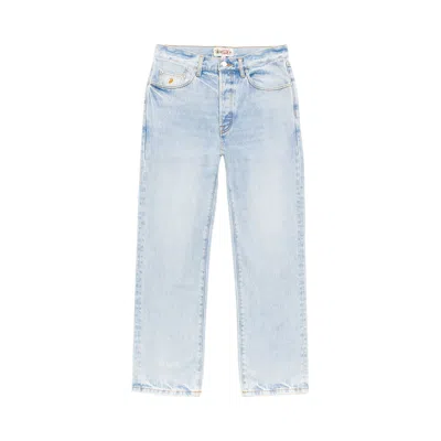 Pre-owned Stussy Slim Jean Denim 'light Wash Indigo' | Blue | Men's Size 34