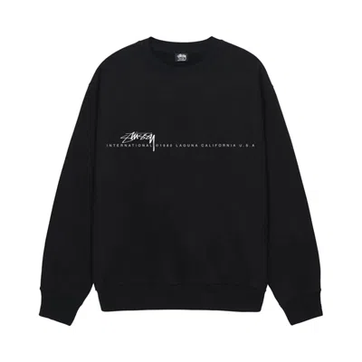 Pre-owned Stussy Smooth 80 Crew 'black' | Men's Size L