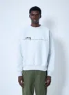 Stussy Smooth 80 Crew Sweatshirt In Grey