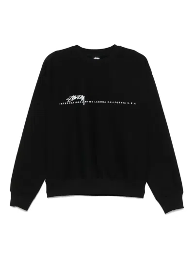 Stussy Smooth 80 Sweater In Black