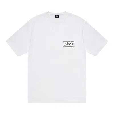 Pre-owned Stussy Smooth International Tee 'white'