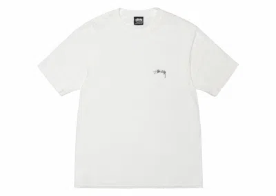 Pre-owned Stussy Smooth Stock Pigment Dyed Tee Shirt In Natural In Brown