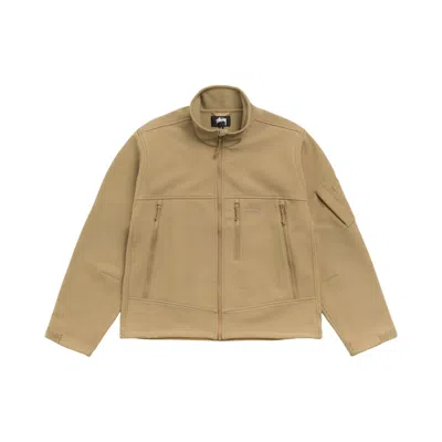 Pre-owned Stussy Soft Shell Jacket 'coyote' | Tan | Men's Size Xxl