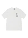 Stussy Solid World Tour Lcb T-shirt In White