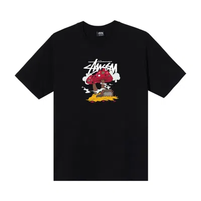 Pre-owned Stussy Something's Cookin' Tee 'black'