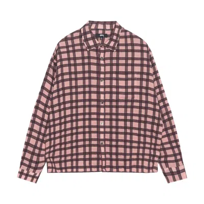Pre-owned Stussy Sonoma Plaid Shirt 'pink' In Multi-color