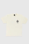 Stussy Spade Tee Pigment Dyed T-shirt Top In White, Men's At Urban Outfitters In White