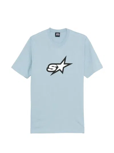 Stussy Speedway Cotton T-shirt In Blue