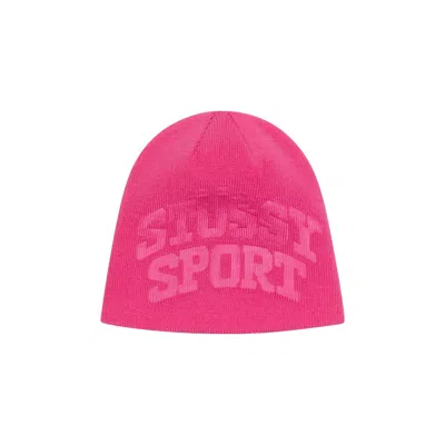Pre-owned Stussy Sport Deboss Skullcap 'pink'
