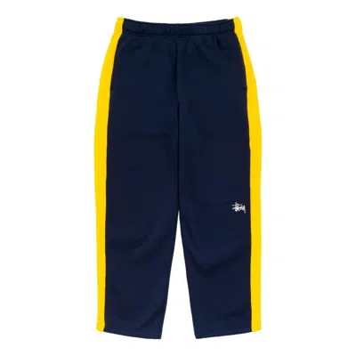 Stussy Sport Fleece Pant 'navy' In Blue