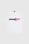 Stussy Sport Script Tee In White, Men's At Urban Outfitters