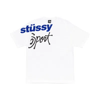 Pre-owned Stussy Sport Tee 'white' | Men's Size S