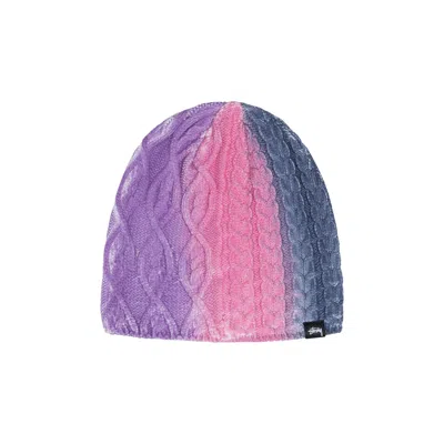 Pre-owned Stussy Spray Skullcap 'purple/multicolor' | Multi-color | Men's Size Onesize