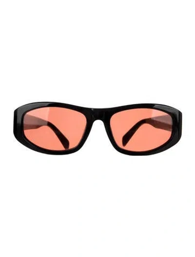 Pre-owned Stussy Square Tinted Sunglasses In Black
