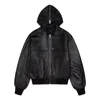 Stussy Ss Link Leather Bomber 'black'