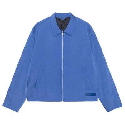 Pre-owned Stussy Ss Link Nylon Club Jacket 'royal' | Blue | Men's Size L