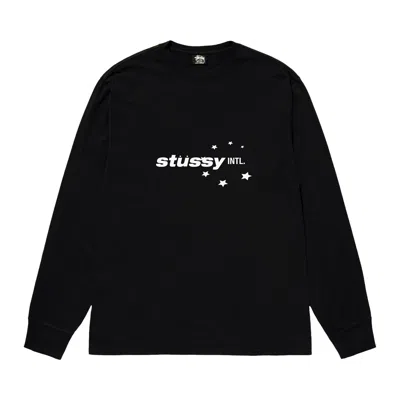 Pre-owned Stussy Star Sport Long-sleeve Tee 'black'