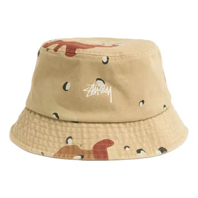 Stussy Stock Bucket Hat 'desert Camo' In Multi