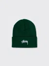 Stussy Stock Cuff Beanie In Green