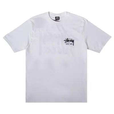 Pre-owned Stussy Stock New York Tee 'white' | Men's Size Xl